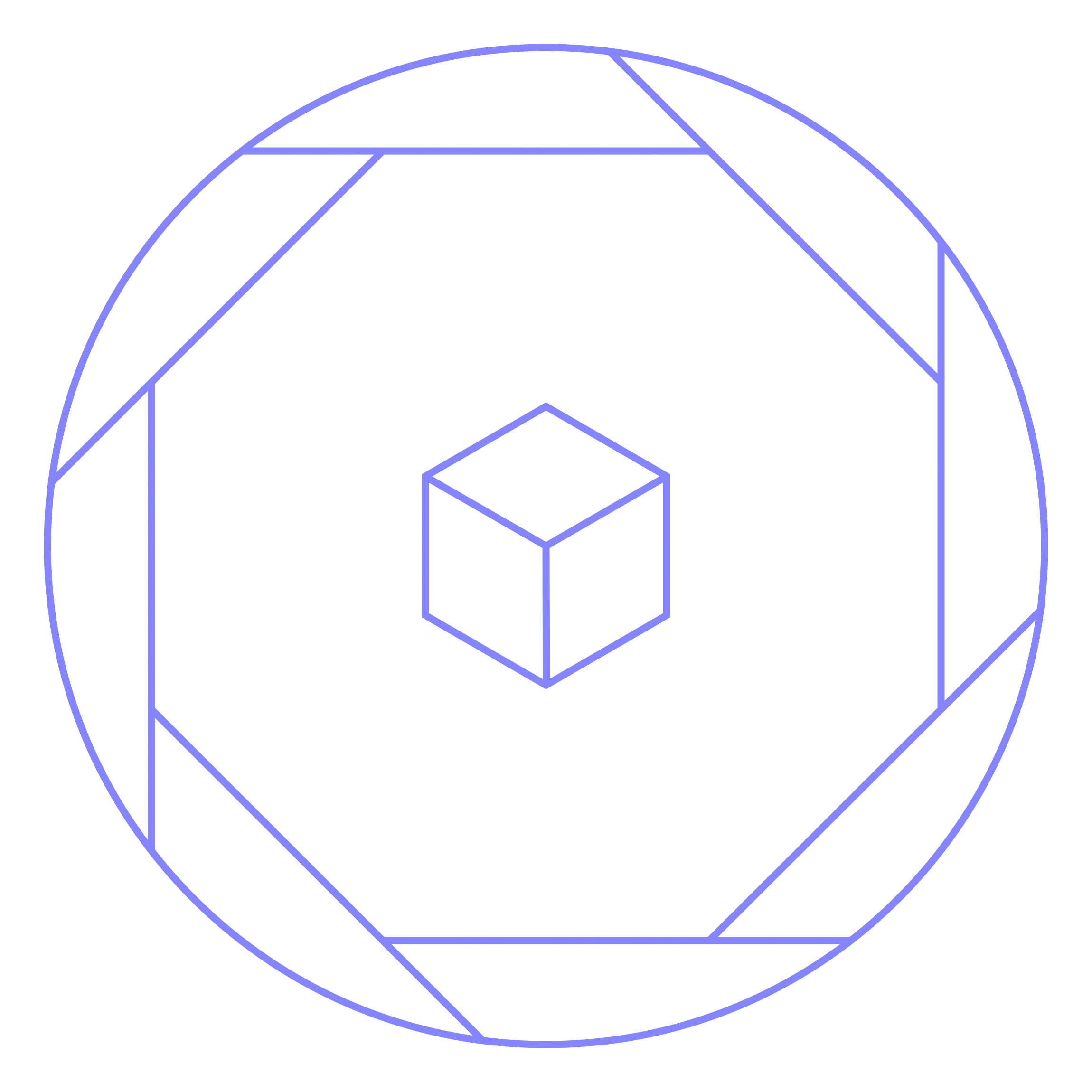 Logo Trait blanc